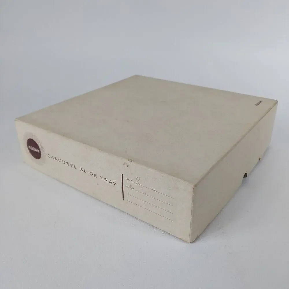 Kodak Carousel Slide Tray 80 Slides Includes Original‎ Box